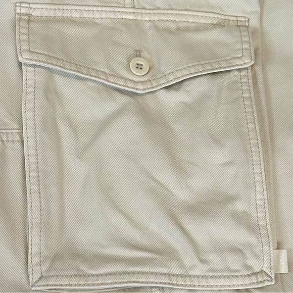 Aritzia TNA Utility Cargo Pants Cream Size 0 - Picture 8 of 16